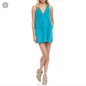 Retro Love Suede Dress